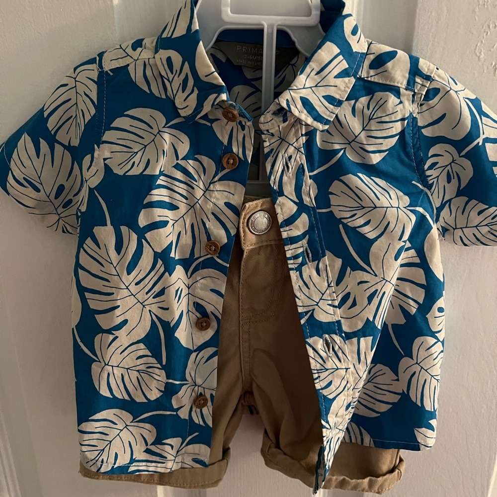 Baby Hawaiian outfit